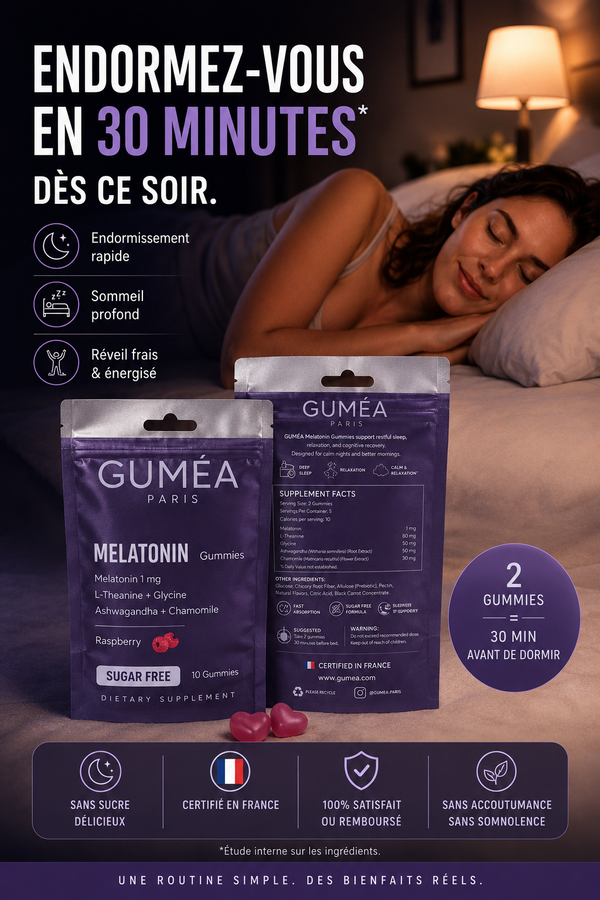 GUMÉA Mélatonine Gummies - Sleep Boost