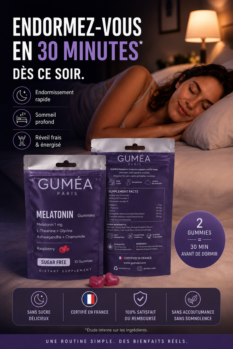 GUMÉA Mélatonine Gummies - Sleep Boost