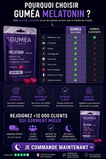 GUMÉA Mélatonine Gummies - Sleep Boost