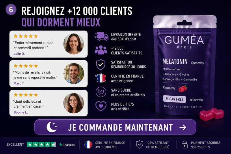 GUMÉA Mélatonine Gummies - Sleep Boost
