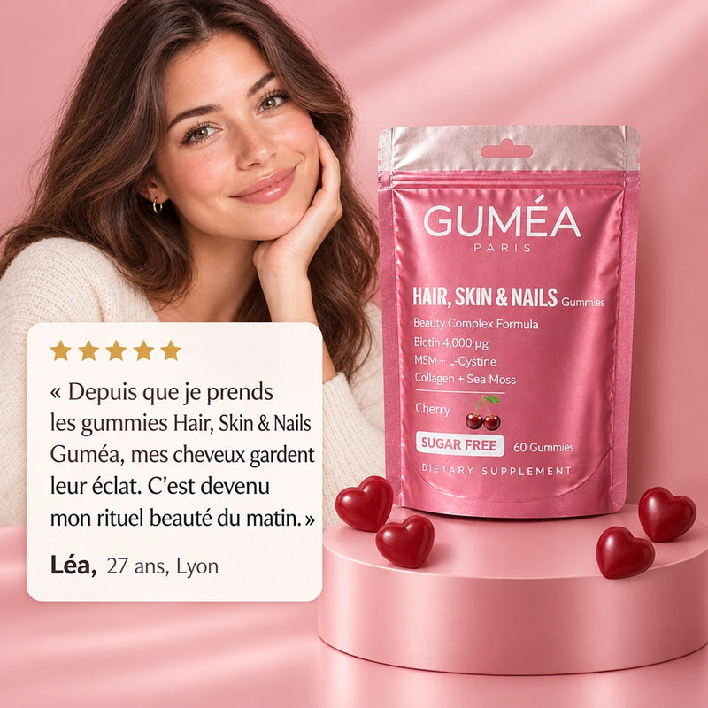 Avis cliente Guméa Hair, Skin & Nails, Léa 5 étoiles