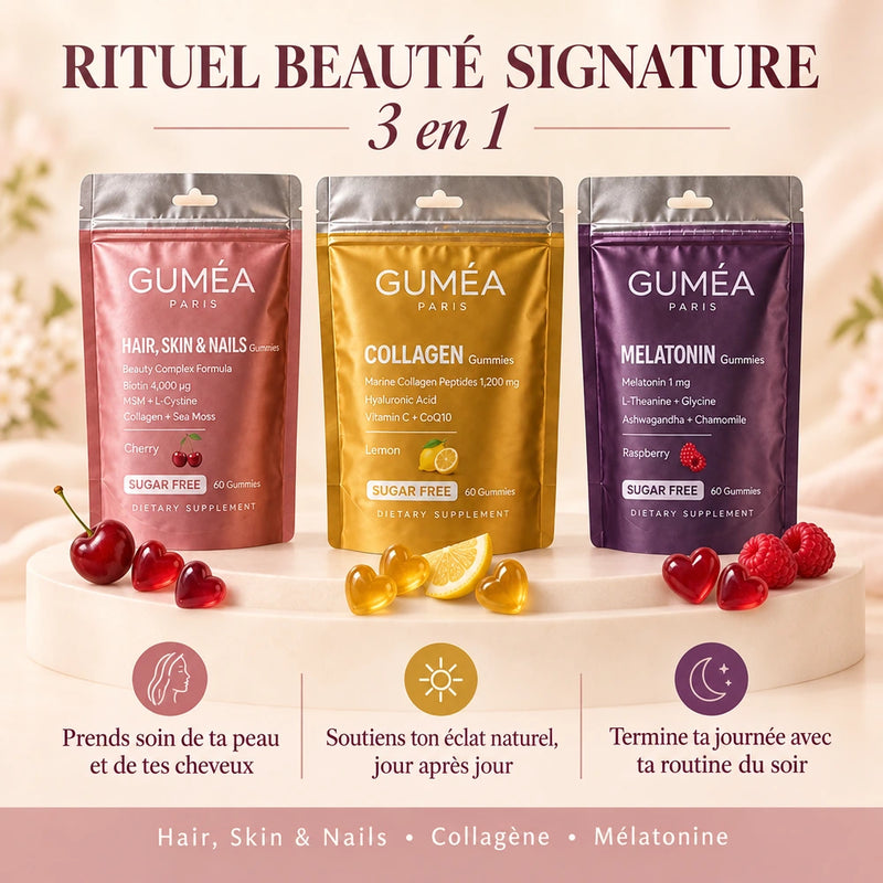Rituel Beauté Signature 3 en 1, ta routine complète Guméa